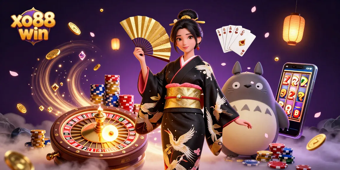 Experience thrilling games at xo88 win with high stakes and stunning visuals in this captivating casino scene.