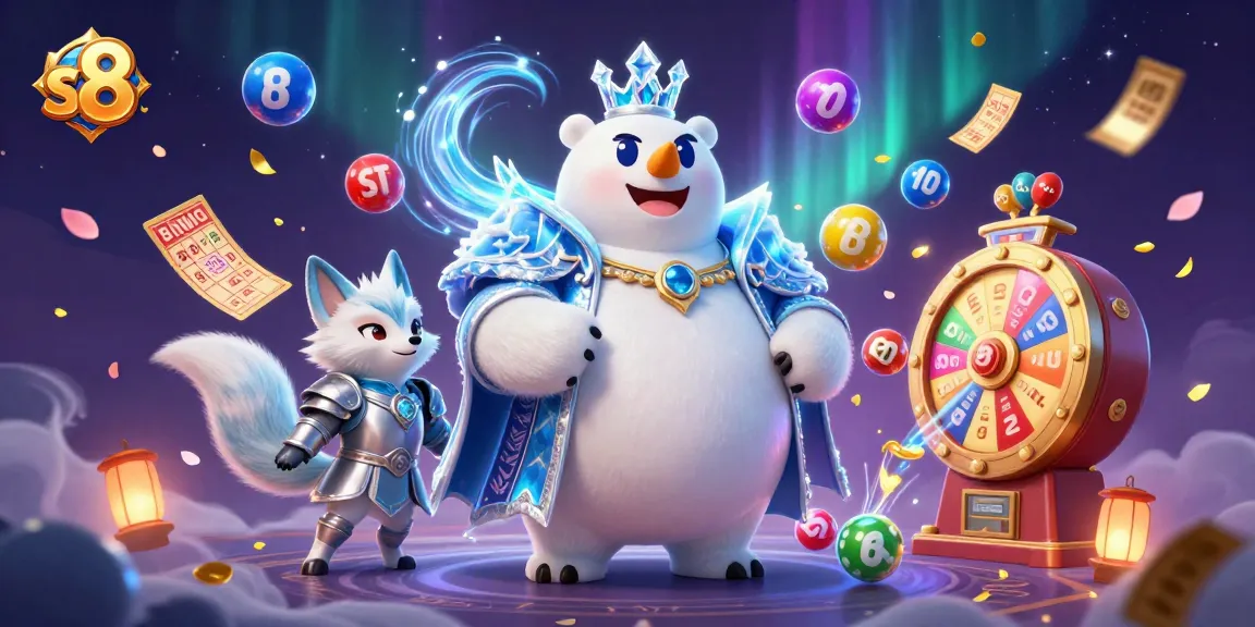Experience thrilling gameplay with s8, highlighted by colorful lottery elements and dynamic casino action.