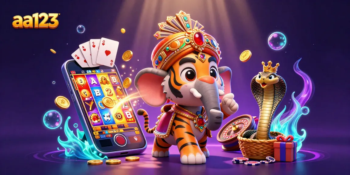 Jogue jogos emocionantes no aa123 com uma cena animada de um tigre maharaja e extravagância.
