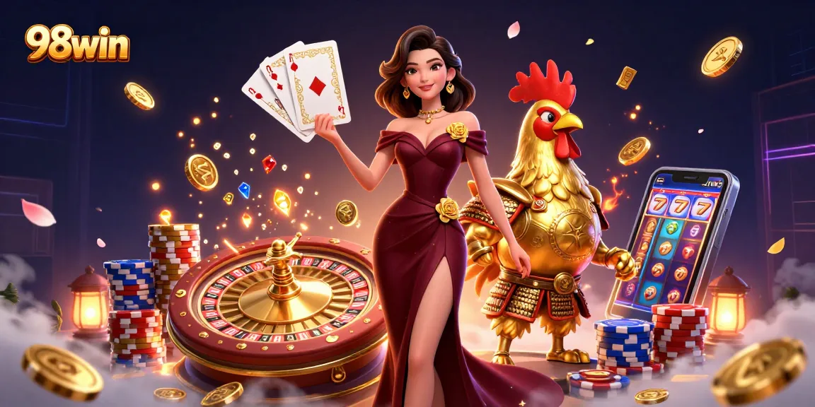 Engage in thrilling experiences at 98win with vibrant casino elements and dynamic gameplay.