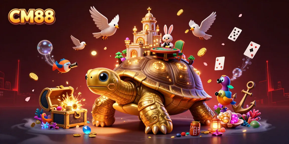 Experience thrilling gameplay at CM88 with exciting casino elements and vivid illustrations.