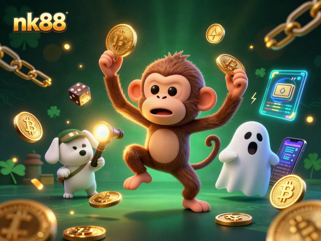 Engage with nk88 ghosts as you navigate a haunted casino filled with crypto treasures.