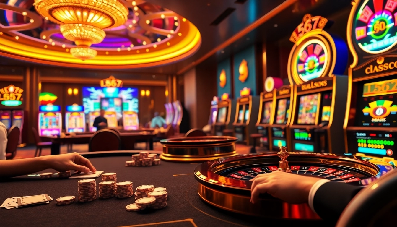 Experience thrilling gameplay at L567, where poker chips fly, and roulette wheels spin in luxury.