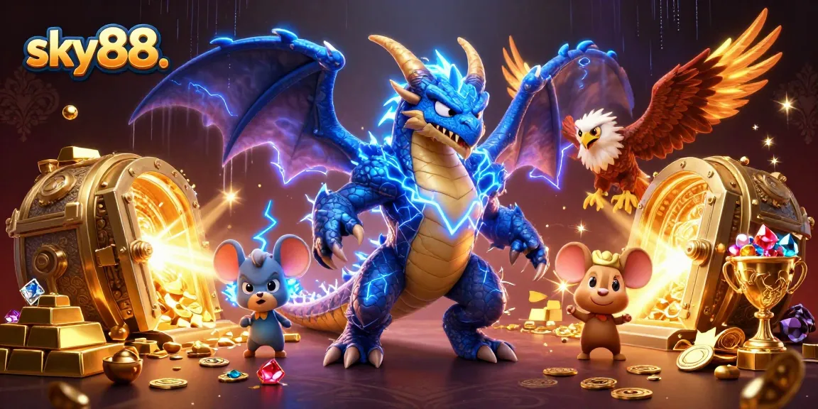 Experience thrilling jackpots at sky88. with electrifying characters and rich gaming elements.
