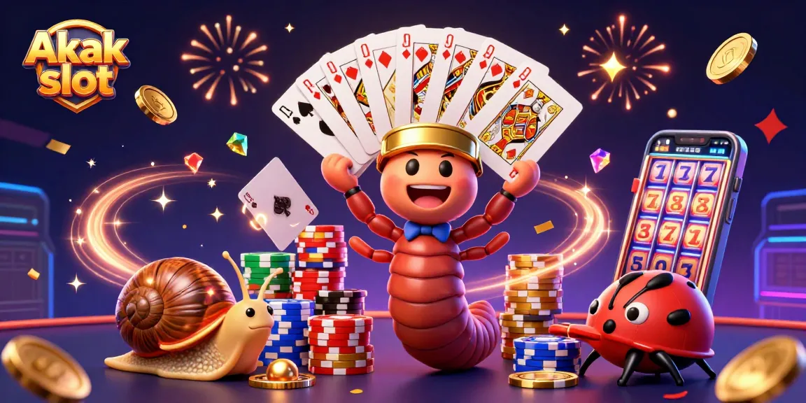 Viva a experiência Akak slot com um dealer divertido e muita emoção enquanto as fichas voam e as cartas brilham.