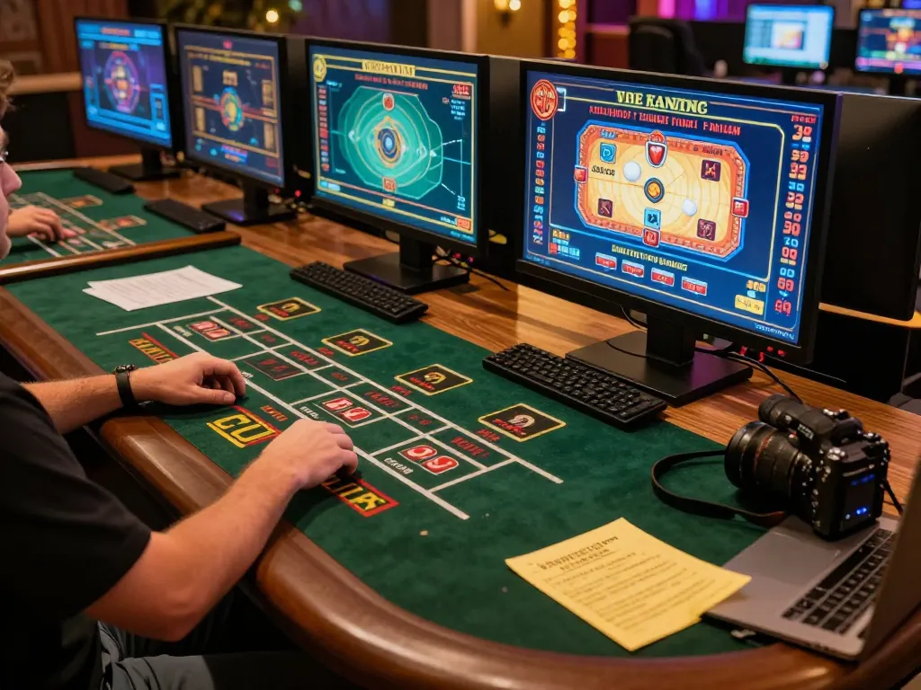 Engaging live casino gameplay at nhà cái XIBET, showcasing strategic betting and responsible gaming.