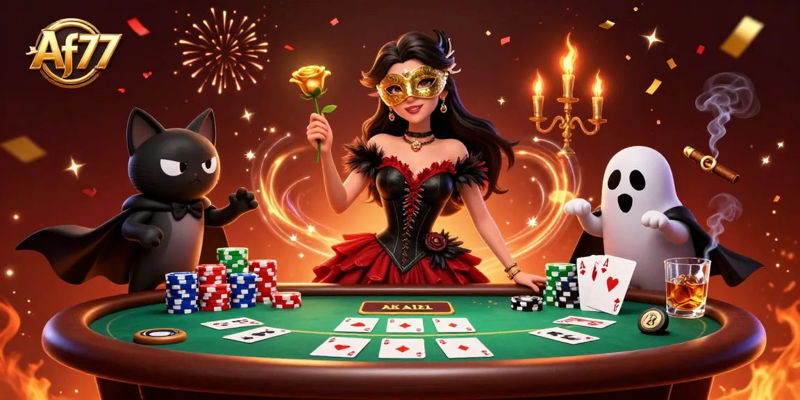 Experience thrilling gameplay at Af77 with exquisite casino elements and immersive characters.