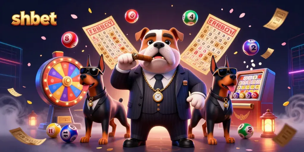 Engage with shbet and win big; dynamic illustration of a casino scene packed with excitement.