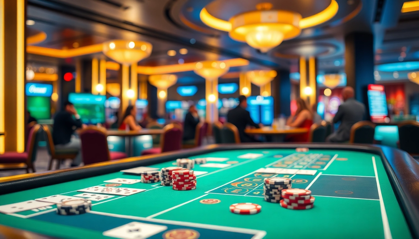 Spiele um einen casino bonus ohne einzahlung neu in einem eleganten Casino-Ambiente.