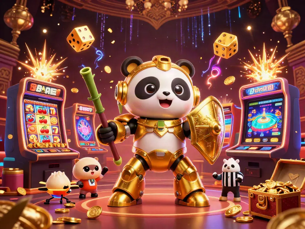Experience 8XBET's online gaming realm with vibrant 3D action and jackpot excitement.