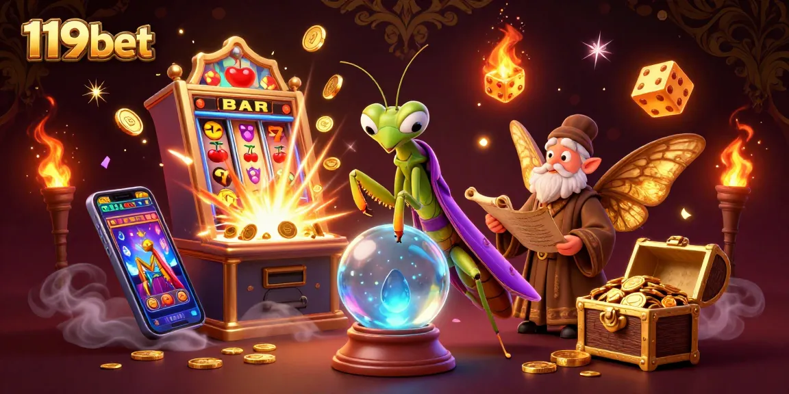 Experience the exciting world of 119bet with dynamic casino games and vibrant visuals reaching for big wins.