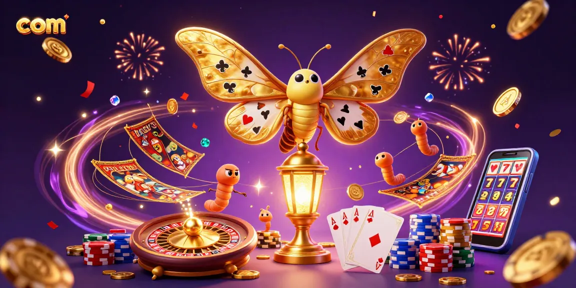 Experience thrilling casino gameplay at com with golden coins, vibrant cards, and magical energy swirling.