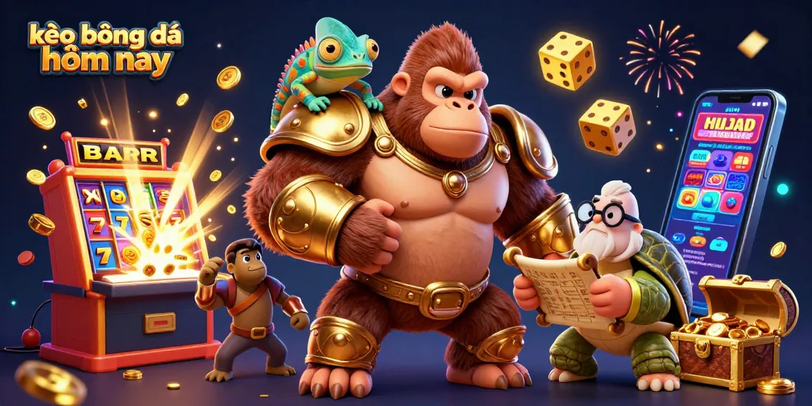 Join the excitement of kèo bóng đá hôm nay with vibrant casino action and thrilling characters.