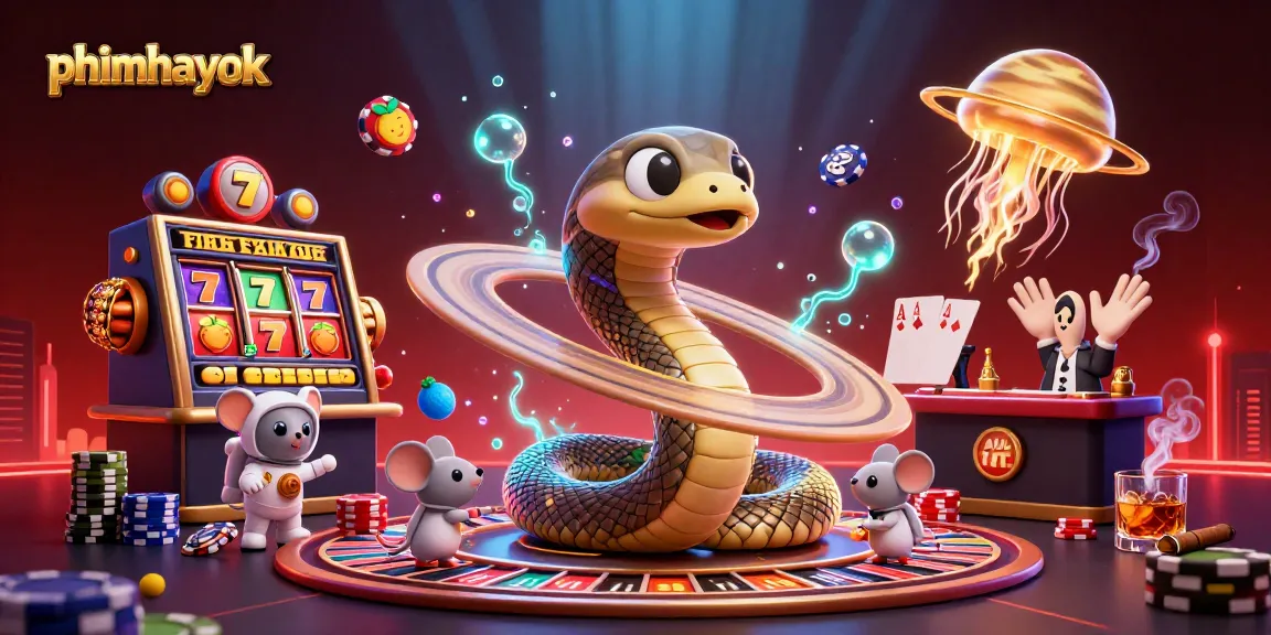Phimhayok takes bets in an exciting casino scene featuring dynamic gambling action.