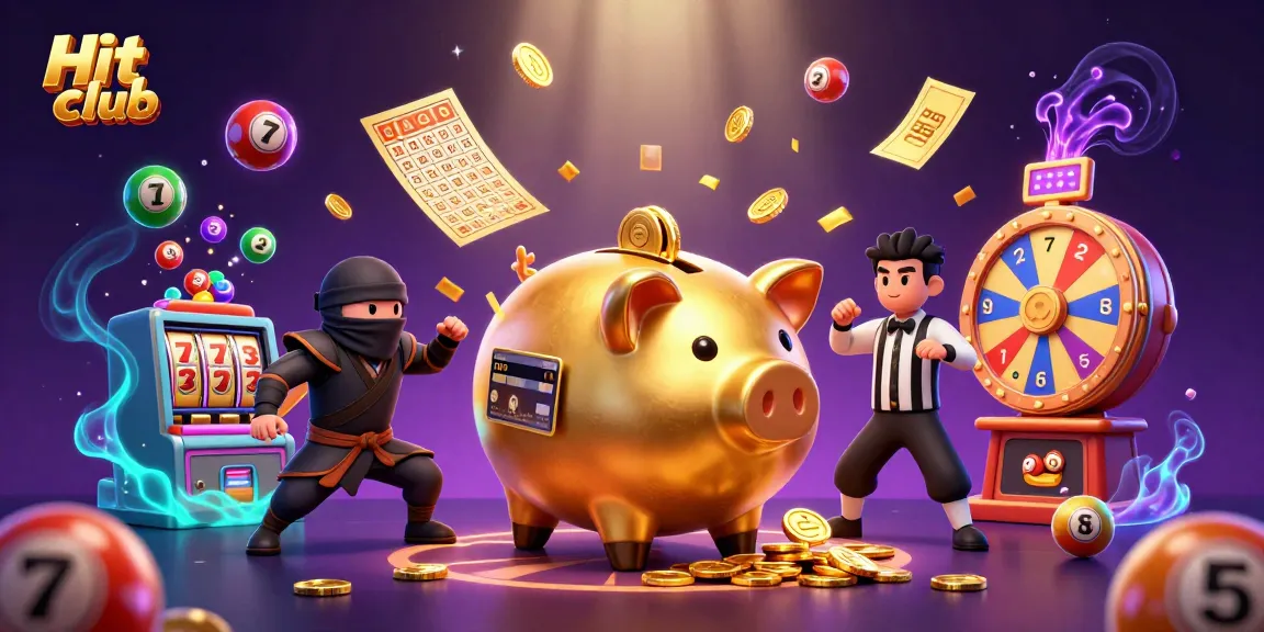 Engage with Hit club in a vibrant casino universe filled with dynamic characters and exciting gambling elements.