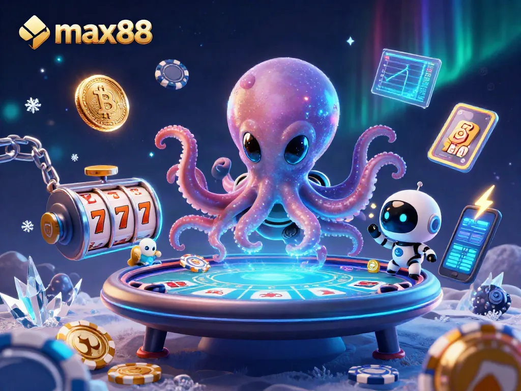 Experience exhilarating gameplay at max88 with a vibrant, immersive casino scene featuring unique characters and elements.