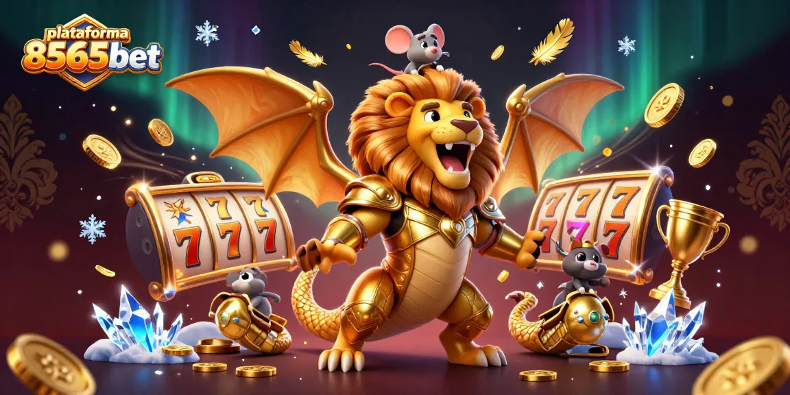 jogue na plataforma 8565bet e teste a sorte com slots e jackpots em um design vibrante