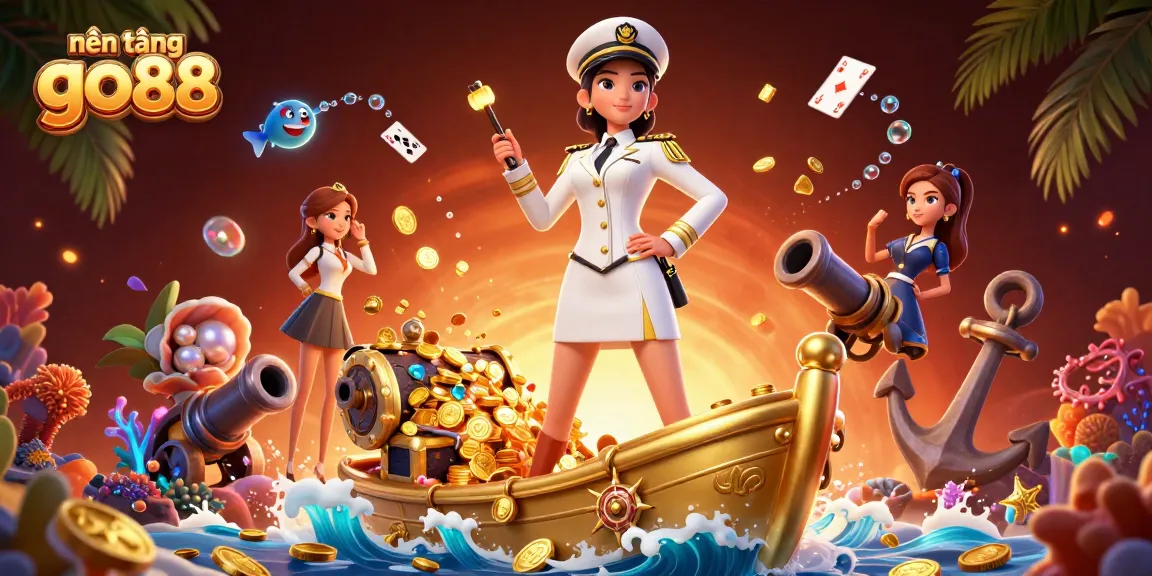 Experience the excitement of nền tảng go88, showcasing top-tier online gaming with vibrant elements.