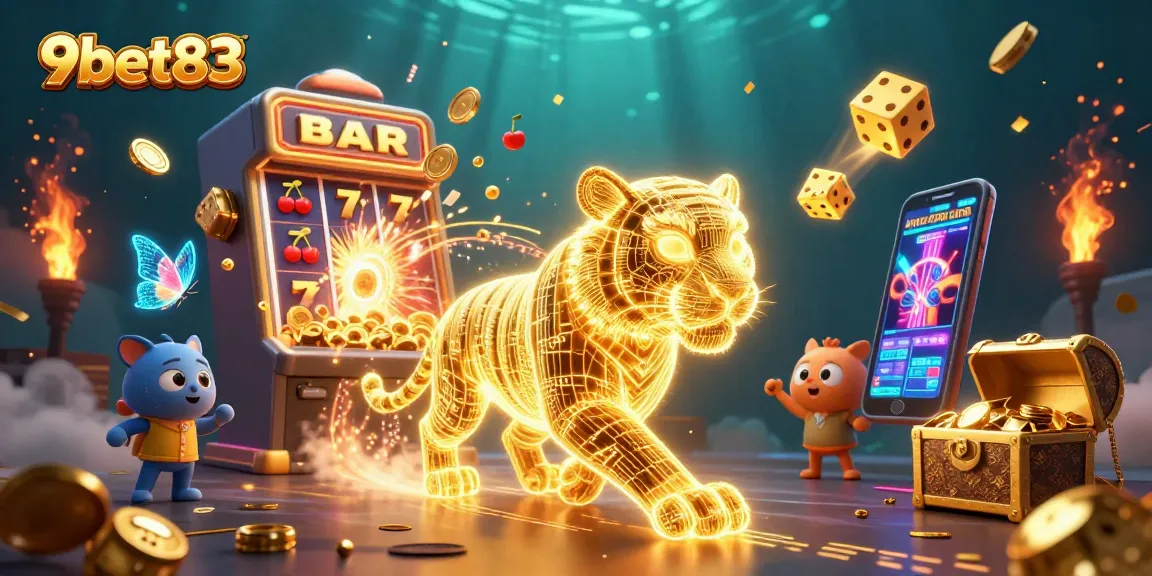 Experience excitement with 9bet83's captivating casino games in a vibrant digital landscape.