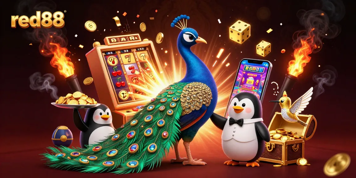 Experience the thrilling red88 casino action with vibrant characters and exciting gaming elements.