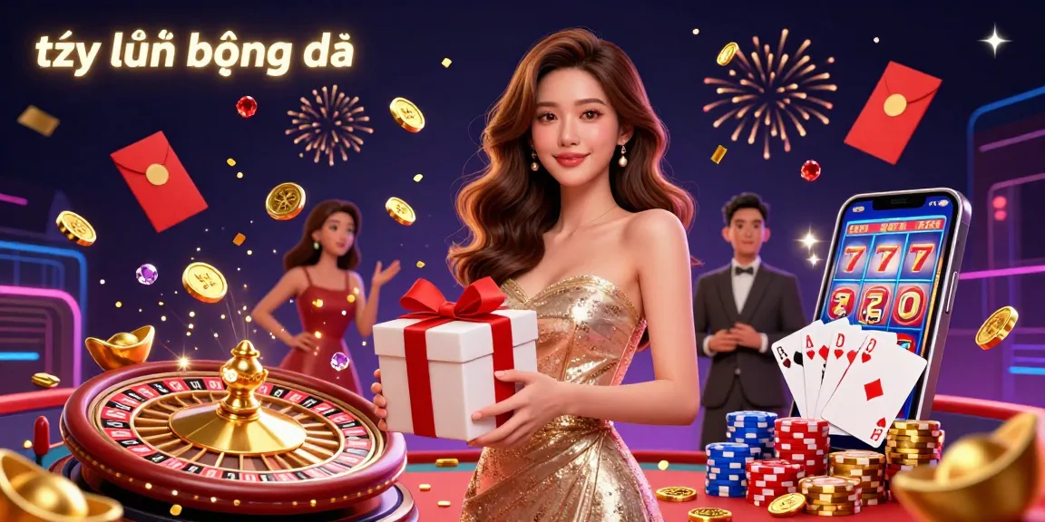 Engage with tỷ lệ bóng đá surrounded by a festive Lunar New Year casino theme with cascading coins and golden jackpots.