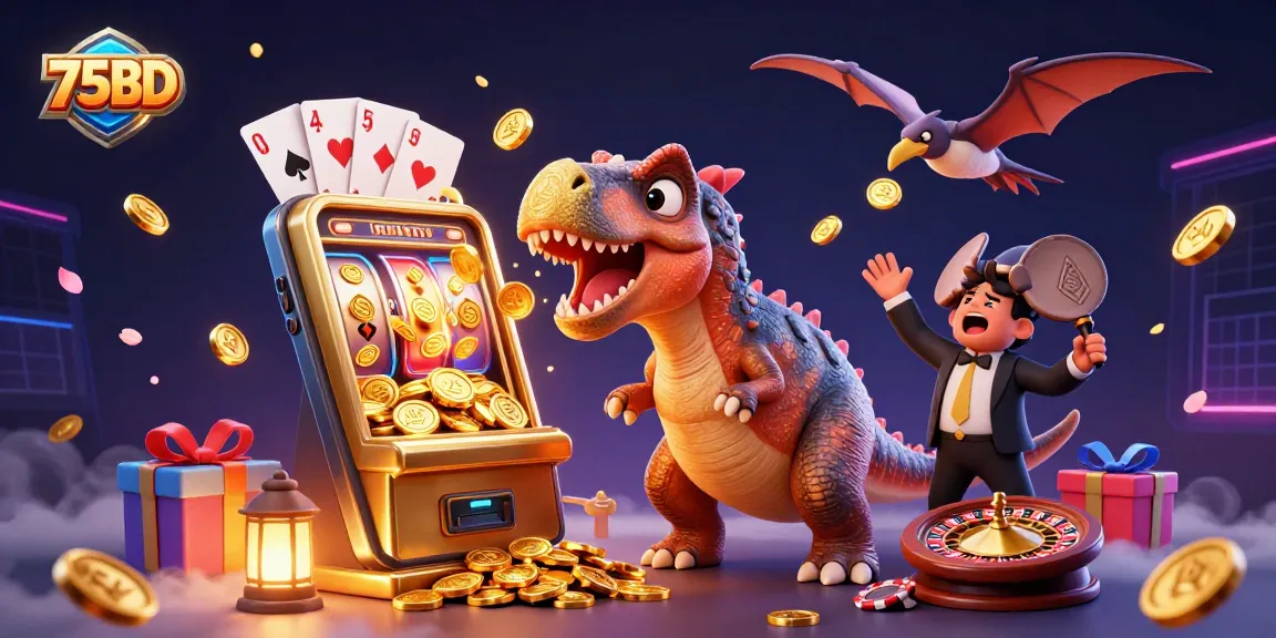 Engage in thrilling slots at 75BD with vibrant jackpots from a dynamic casino scene.