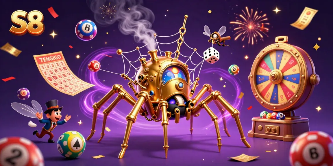 S8 immerses players in a vibrant gaming world with dynamic lottery elements and steampunk artistry.