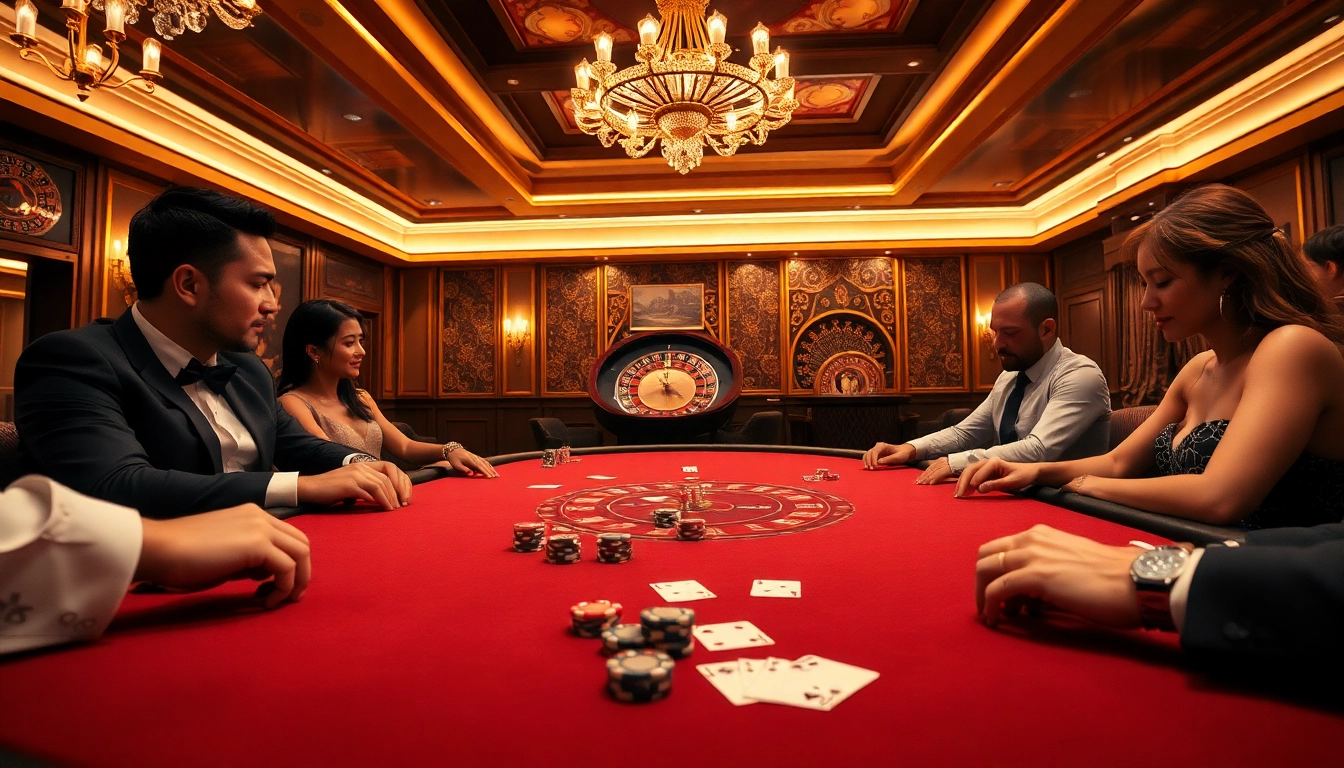Experience the thrill of DW8 at a luxurious poker table filled with vibrant chips and cards.