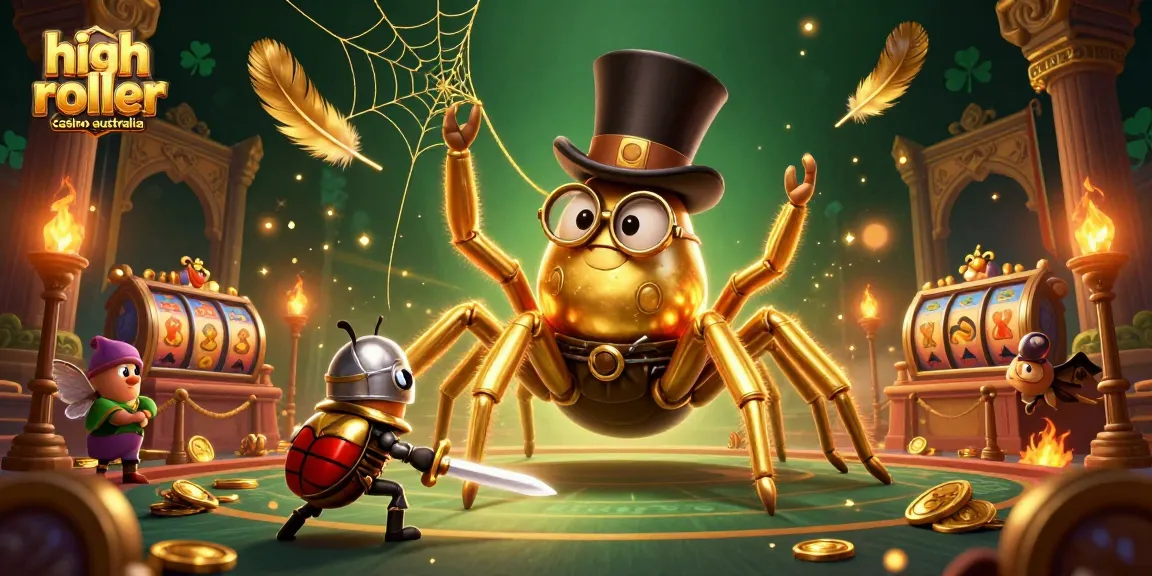 Experience the thrill of high roller casino australia with vibrant 3D characters in action.