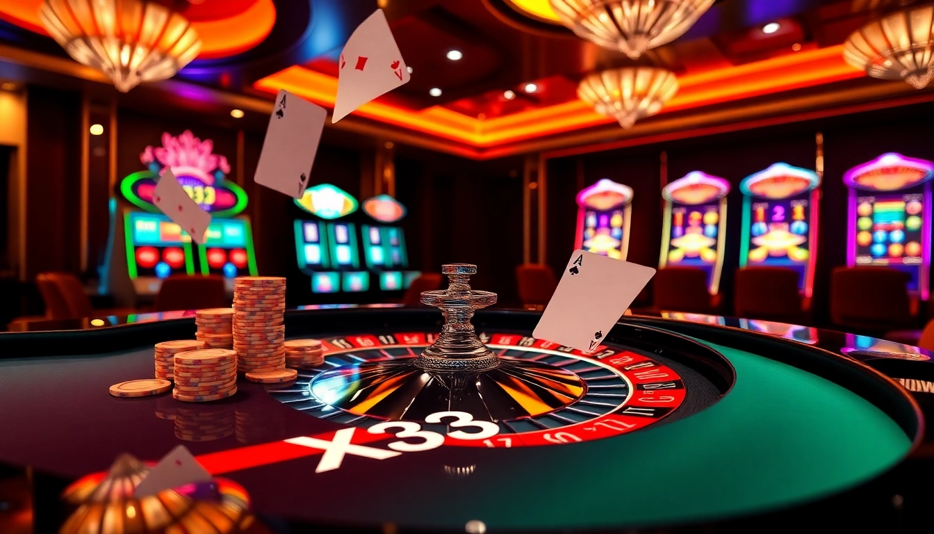 Player strategically placing bets at an X333-branded roulette table with professional poker chips and live betting screen